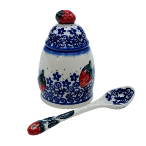 Pojemnik na dżem TRUSKAWKA (A471 D27)