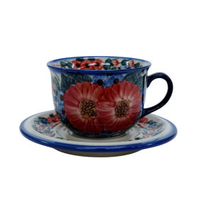 Cup and saucer (A44 D28)  