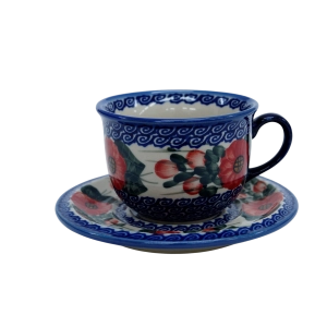 Cup and saucer (A44 D15)      