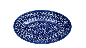 Egg shape small plattter (A408 D25)