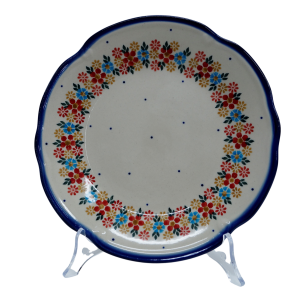 Talerz deserowy z reliefem 21,5 cm (A256 D52)