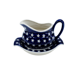 Sauce boat with a tray (A37 D46)