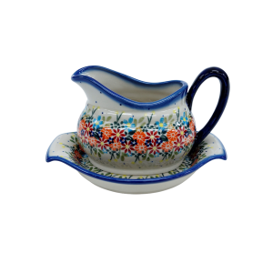 Sauce boat with a tray (A37 D55)