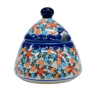Sugar bowl  with lid (A78 D54)