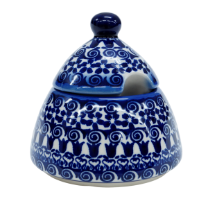 Sugar bowl  with lid (A78 D25)
