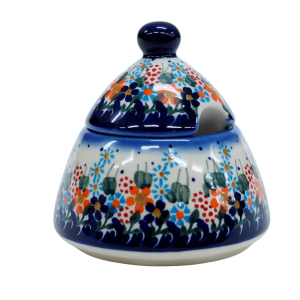 Sugar bowl  with lid (A78 D23)