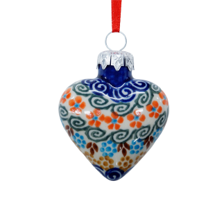 Heart Christmas ball (A457 D5)       