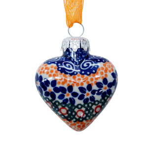 Heart Christmas ball (A457 D77)