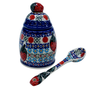 Pojemnik na dżem TRUSKAWKA (A471 D30)