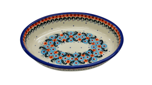 Deep oval platter (A187 D91)