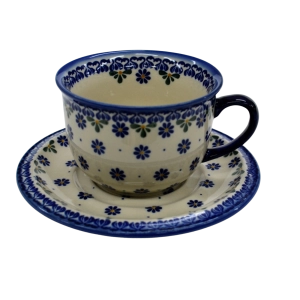 Cup and saucer (A44 D53)