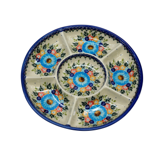 Round divided plate (A172 D61)