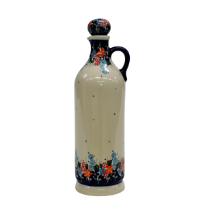 Butelka ceramiczna z korkiem duża 0,8l (A67 D23)