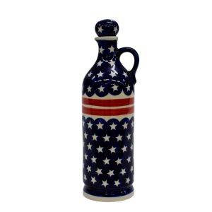 Butelka ceramiczna z korkiem duża 0,8l (A67 D32)