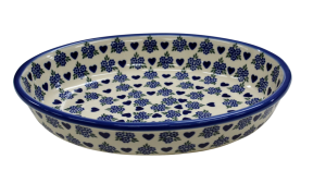 Deep oval platter (A187 D89)