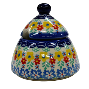 Sugar bowl  with lid (A78 D26)