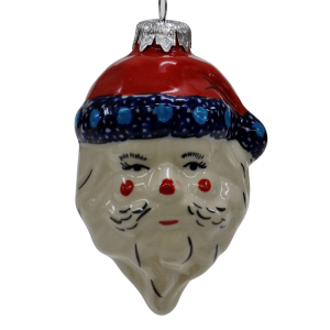 Ceramic Christmas ornament SANTA (A317 D82)