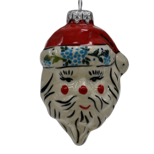 Ceramic Christmas ornament SANTA (A317 D58)