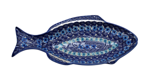 Fish baking dish small (A498 D98)