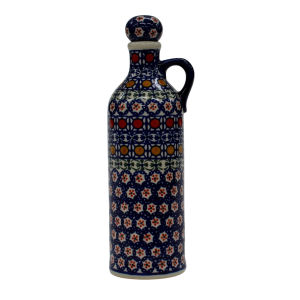 Butelka ceramiczna z korkiem mała 0,6l (A64 D1)