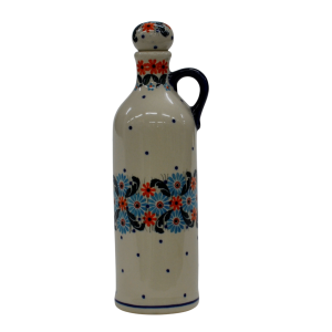 Butelka ceramiczna z korkiem mała 0,6l (A64 D91)
