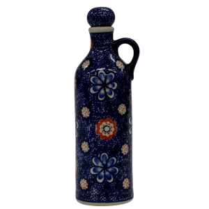 Ceramic bottle with cork small 0,6l (A64 D80)