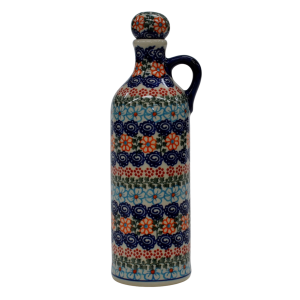 Butelka ceramiczna z korkiem mała 0,6l (A64 D35)