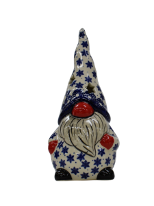 Figurka ceramiczna Krasnal Gnom Skrzat duży (A509 D33)      