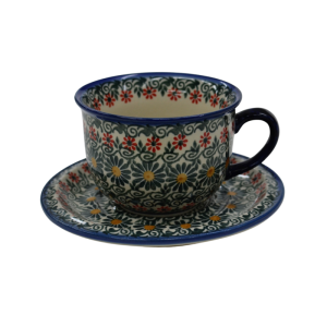 Cup and saucer (A44 D48) 