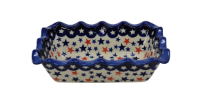 Bread loaf pan baker rectangular WAVE (A183 D47)       