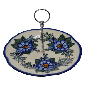 Large ceramic cake stand (A449 D7)  