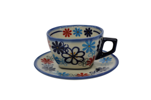 Coffe cup with a saucer 300ml (A504 D44)    