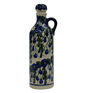 Ceramic bottle with cork small 0,6l (A64 D31) 