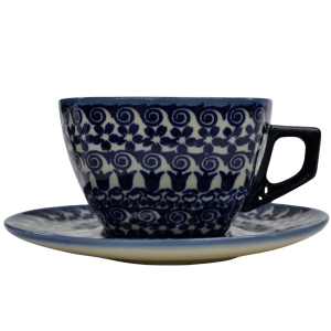 Coffe cup with a saucer 300ml (A504 D25)        
