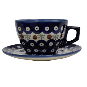 Coffe cup with a saucer 300ml (A504 D24)       