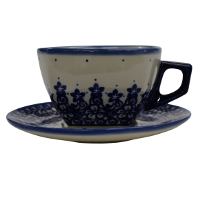 Coffe cup with a saucer 300ml (A504 D27)        
