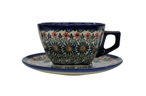 Coffe cup with a saucer 300ml (A504 D48)      