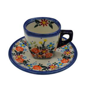 Filiżanka kwadratowa ze spodkiem do Espresso (A517 D55) 