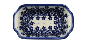 Forma ceramiczna z uszami do pieczenia chleba I (A180 D27) 