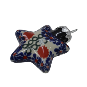 Bombka bolesławiecka GWIAZDKA (A489 D30)   