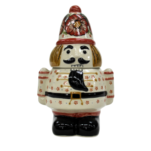 Nutcracker Soldier container with lid (A520 D101)    