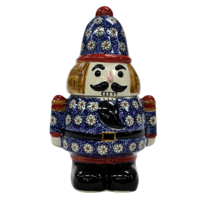 Nutcracker Soldier container with lid (A520 D65)             