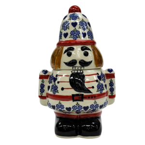 Nutcracker Soldier container with lid (A520 D89)               