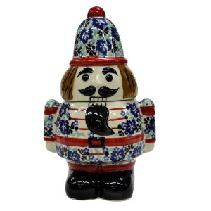 Nutcracker Soldier container with lid (A520 D87)                  