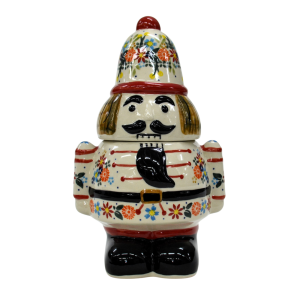 Nutcracker Soldier container with lid (A520 D55)                   