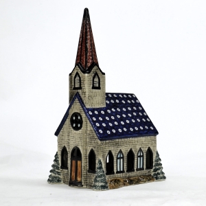 Hand-painted Church- EXCLUSIVE LINE series (A534 D22)