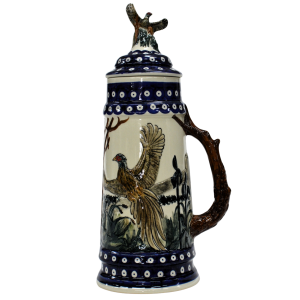 Hand-painted Beer Stein with Lid - EXCLUSIVE LINE series (EL-BM4)