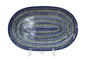 Platter oval large 38 (A153 D75)  