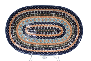 Platter oval large 38 (A153 D77)   
