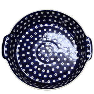 Półmisek ceramiczny okrągły z uszami (A525 D22)         